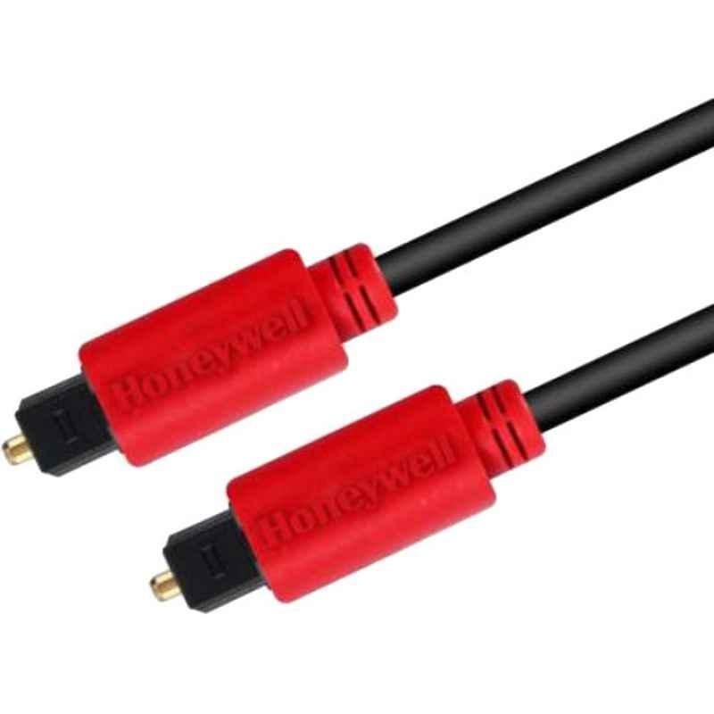Honeywell 2m TosLink Digital Optical Cable, HC000012/CBL/2M/BLK/TOS