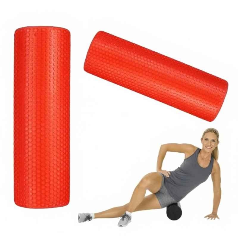 Healthtrek 45cm EVA Red Standard Foam Roller
