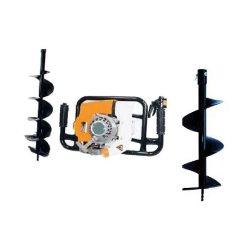 Kanak 71cc Engine Heavy Duty Drill Hole Earth Auger with 2.5 & 6 inch Drill