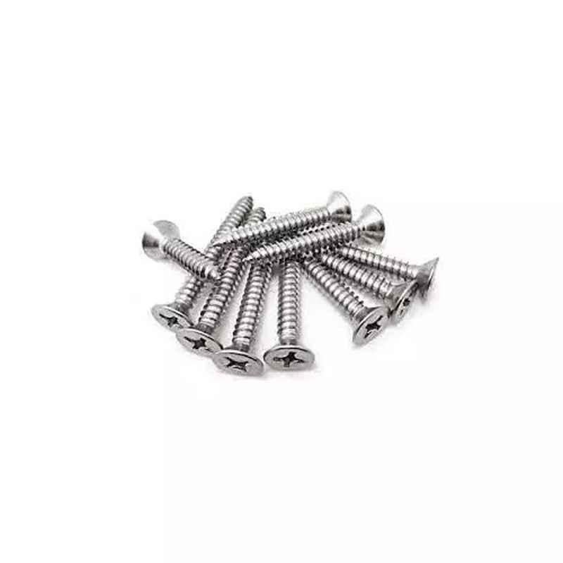 B K Jagan & Co 8x38mm Flat CSK Philips Head Self Tapping Screws (Pack of 50)