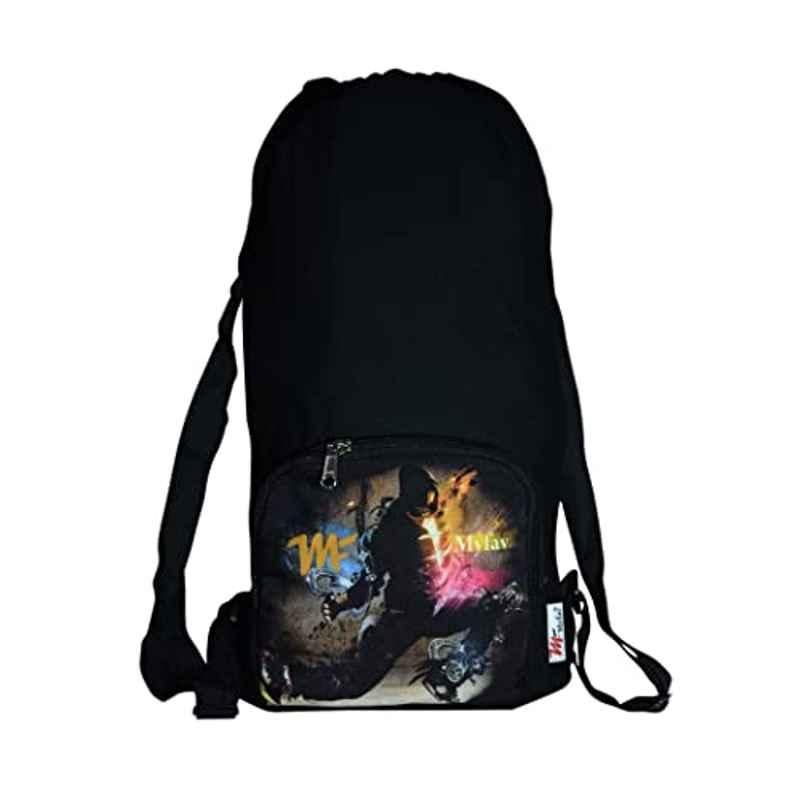 My Fav Digital Print Cotton Canvas Tuition Backpack, MFCANB012