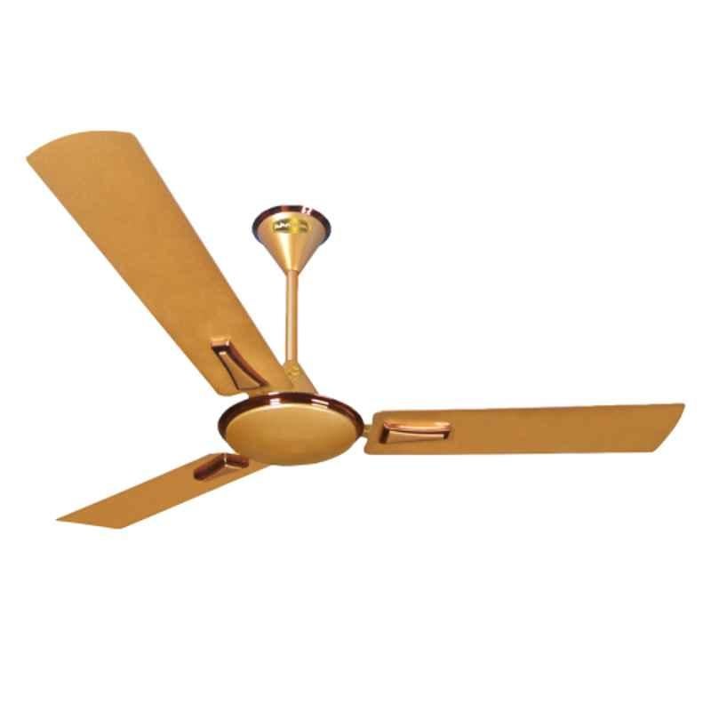 Khaitan Gem Premier 27W Satin Gold Ultra High Speed Ceiling Fan, Sweep: 1200 mm