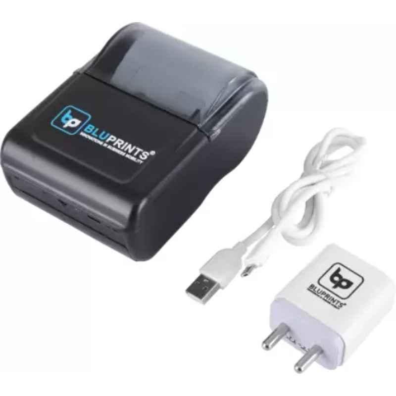 BluPrints Sampann Regular SR1200 (Bluetooth) Thermal Receipt Printer 2 inch Bluetooth + USB Portable Mobile Printer, 1200mAh Battery|Windows & Android