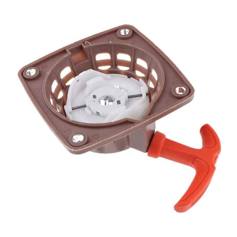 Farmo Tools 139F Plastic Brown & Red Type 2 Recoil Pull Starter for Brush Cutter, FTA0013