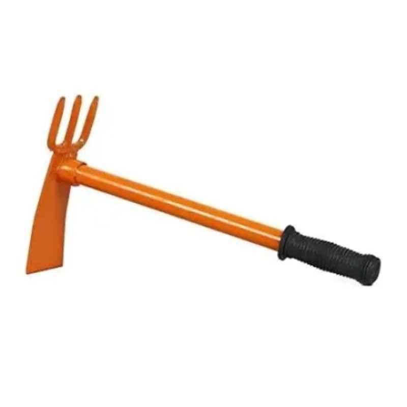 Hukums HP3 16 inch Metal Heavy Duty Garden Hoe with 3 Prongs