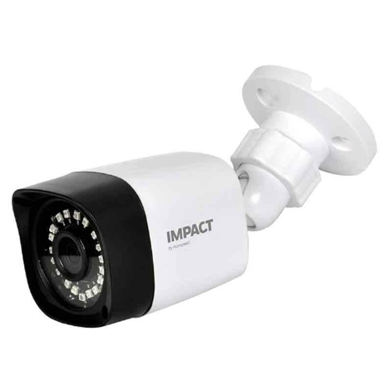 Impact by Honeywell 2MP 1080P White Plastic AHD Bullet CCTV Camera, I-HABC-2005PI-L
