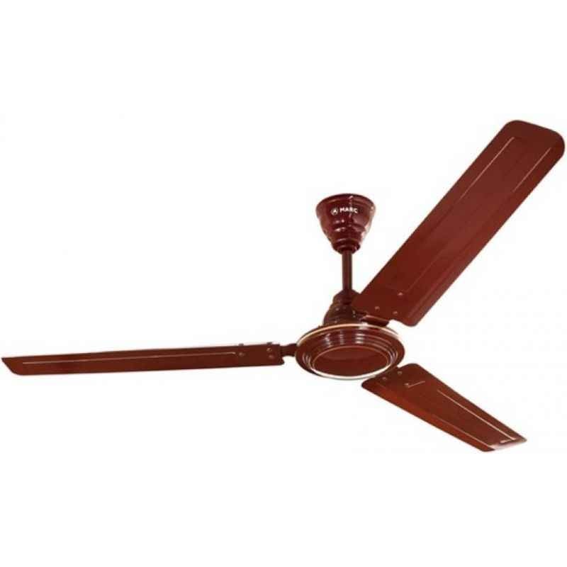 Marc Rev 375rpm Brown Ceiling Fan, Sweep: 1200 mm
