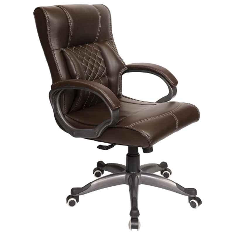 Rose Iran Leatherette Brown xxlarge Back Revolving Executive Office Chair