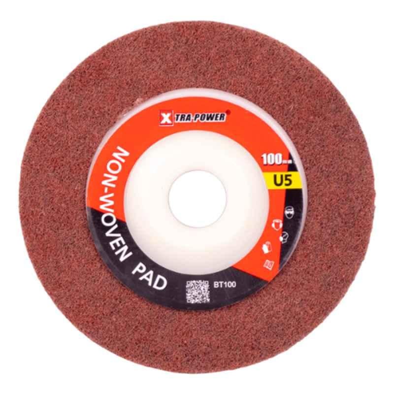 Xtra Power U5 4 inch Non-Woven Pad, BT100 (Pack of 20)