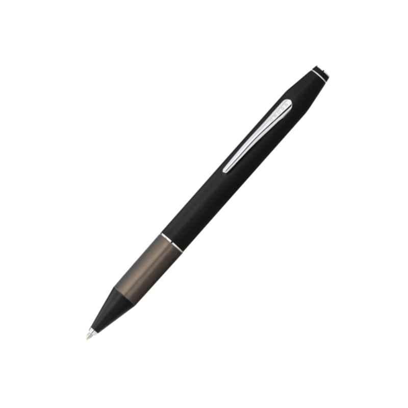 Cross Easywriter Black Ink Matte Black Finish Ball Pen with 1 Pc Ballpoint Refill Set, AT0692-1
