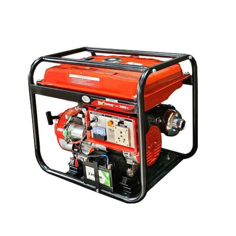 Himalayan Power GE-2400PS 2.1 kVA Portable Run Recoil & Self Start Petrol Generator with Battery