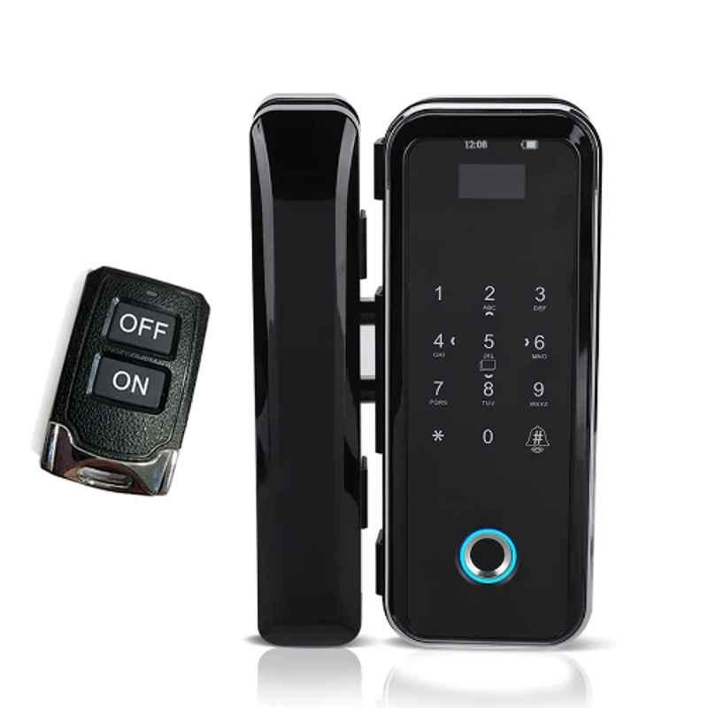 L&G A6 Aluminum Alloy Smart Black Door Lock with 5-in-1 Unlocking Features