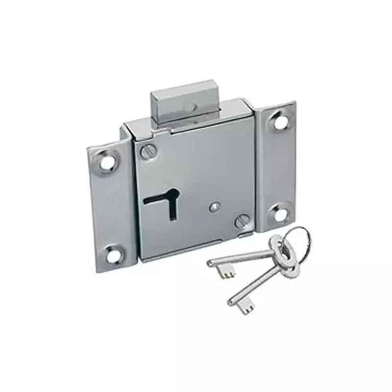 Godrej Modern 75mm Alloy Steel Cupboard Lock with Keys, 3099