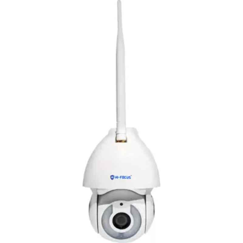HI Focus 3MP 4G White FHD PT Colourized Night View Security Camera, HC-IPC-SDG30N3-4G