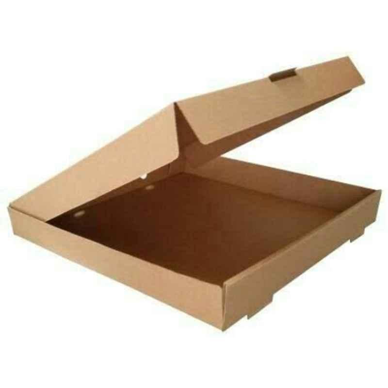 MM WILL CARE 25x50x22cm Brown Pizza Box, MMWILL1328, (Pack of 100)