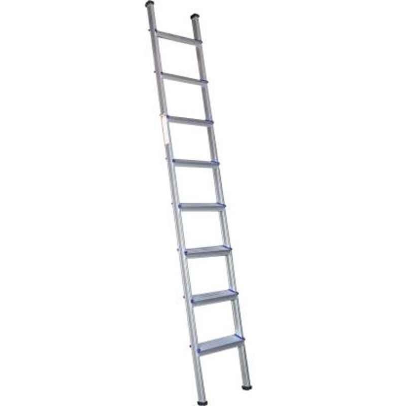 Brancley BSSL 8 Premium 8 Steps Aluminium Straight Ladder, Load Capacity: 125 kg