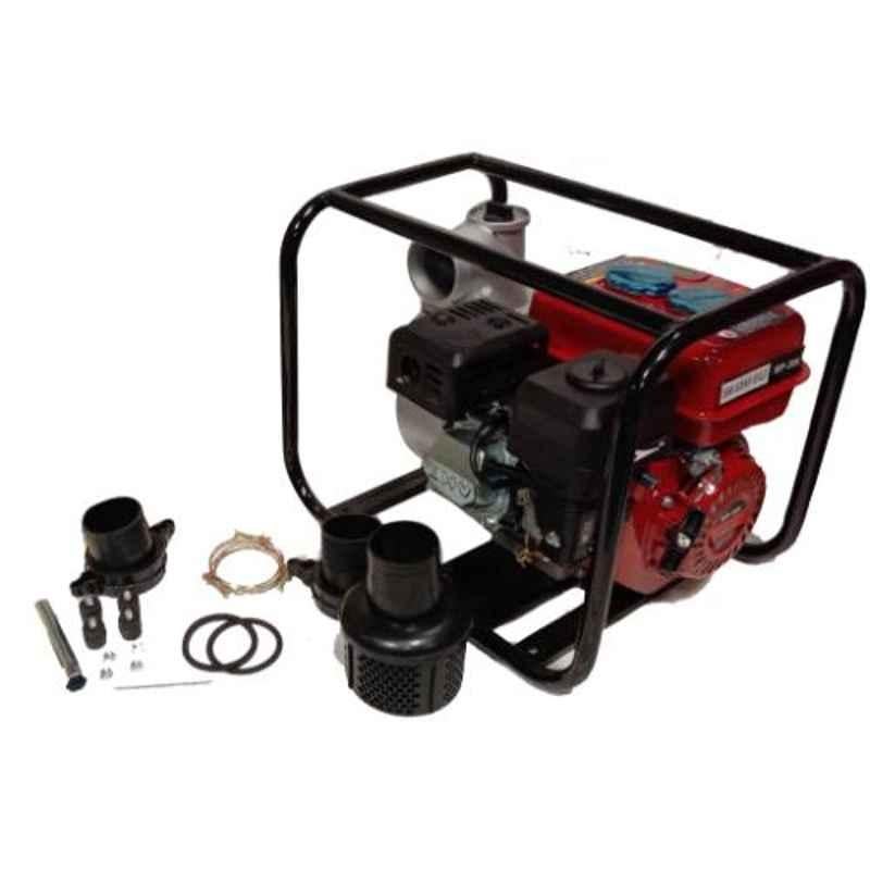 SSG Kisan Gold 6.5HP 196cc 4 Stroke Petrol Start Kerosene Run Water Pump Set