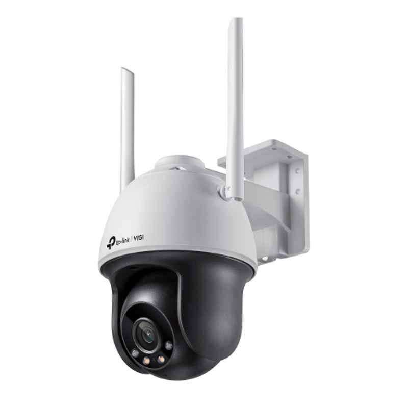 TP-Link VIGI C540-W 4MP Outdoor Full Colour Pan Tilt Smart Wi-Fi Camera with 2 Way Audio, 4mm Lens & IP66 Waterproof