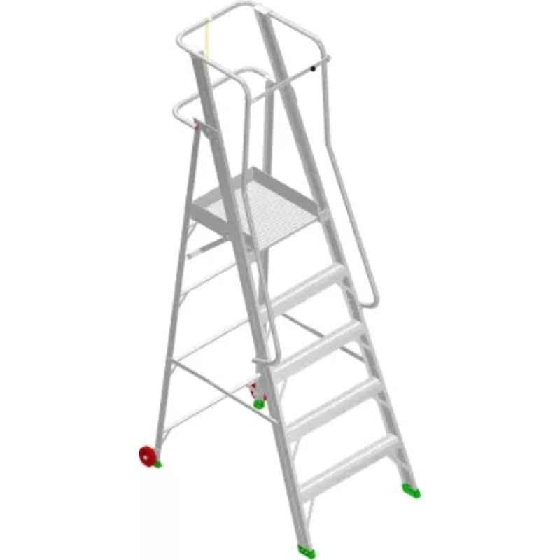 Liberti 5ft 4x4 Step Aluminium Foldable Hulk Ladder, P1405H