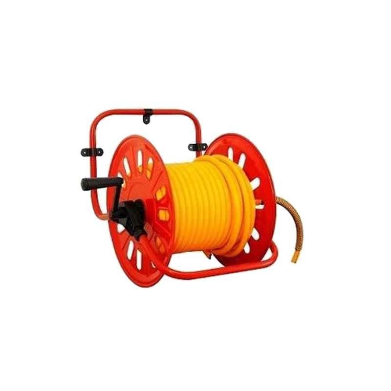 Falcon Falcon Wall Mounted Type Premium Hose Reel Stand Without Hose Pipe, FPHR-216