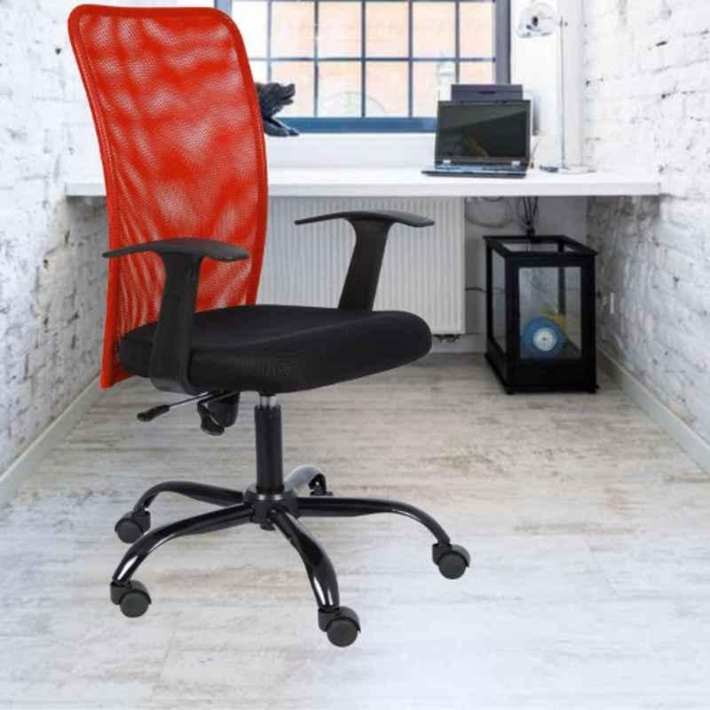 Heikin Sigma Red xxlarge Back Breathable Mesh Adjustable & Comfortable DIY Ergonomic Office Chair, HE-00050