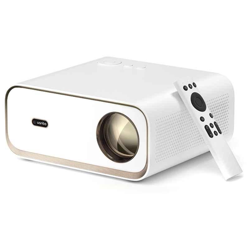 Wanbo X5 1080P Native Full HD with 4K Support, Android 9.0 Projector with 1100 ANSI, Auto Focus & Auto Keystone, 10W Speaker, Wi-Fi 6, HDMI ARC
