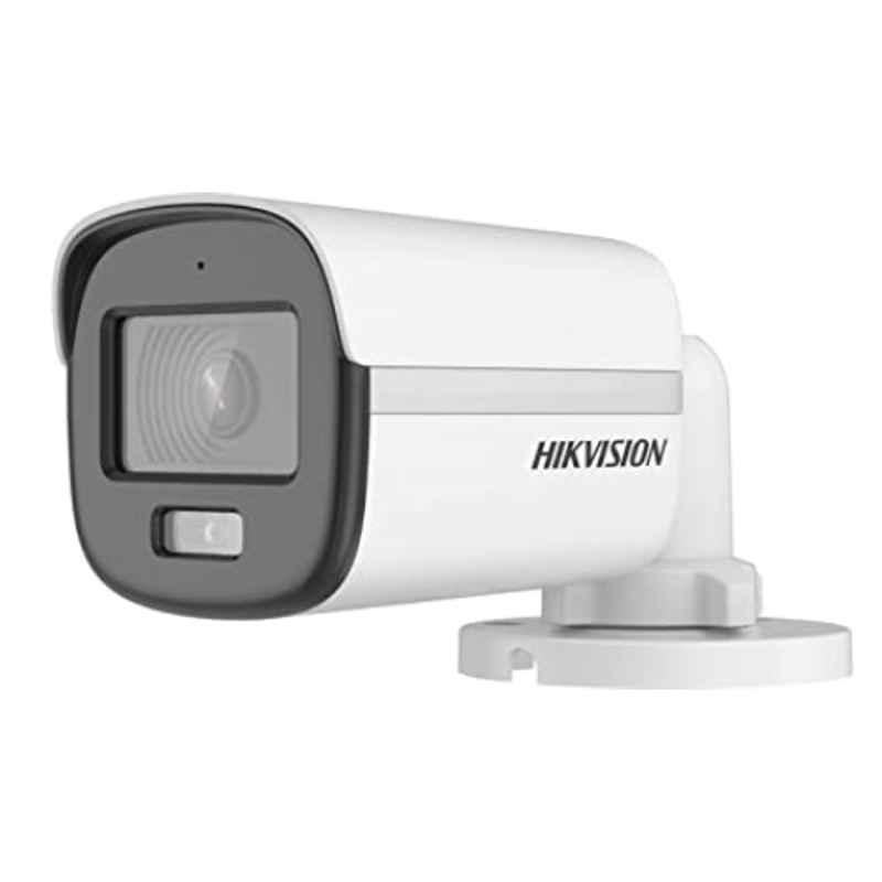Hikvision EVteQ 5MP ColorVu Fixed Turret Camera with Built-in Mic, DS-2CE10KF0T-PFS