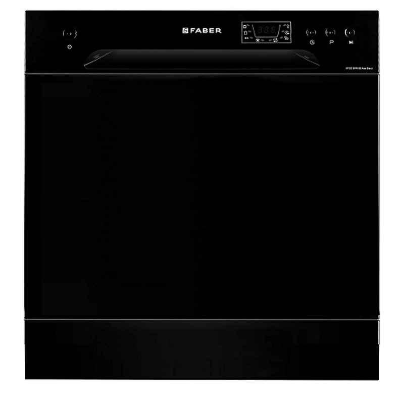 Faber FFSD-6PR-8S-ACE Stainless Steel Black Counter Top Dishwasher