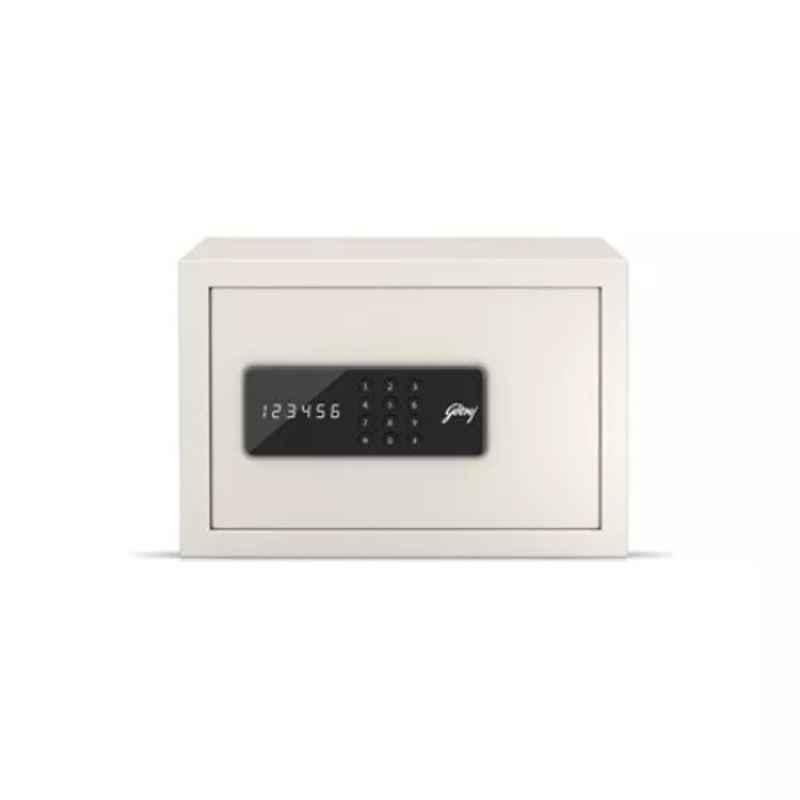 Godrej NX Pro 8 Liters Ivory Digital Home Locker with Automatic Freeze, Non-Volatile Memory & Low Battery Indicator (Tijori)