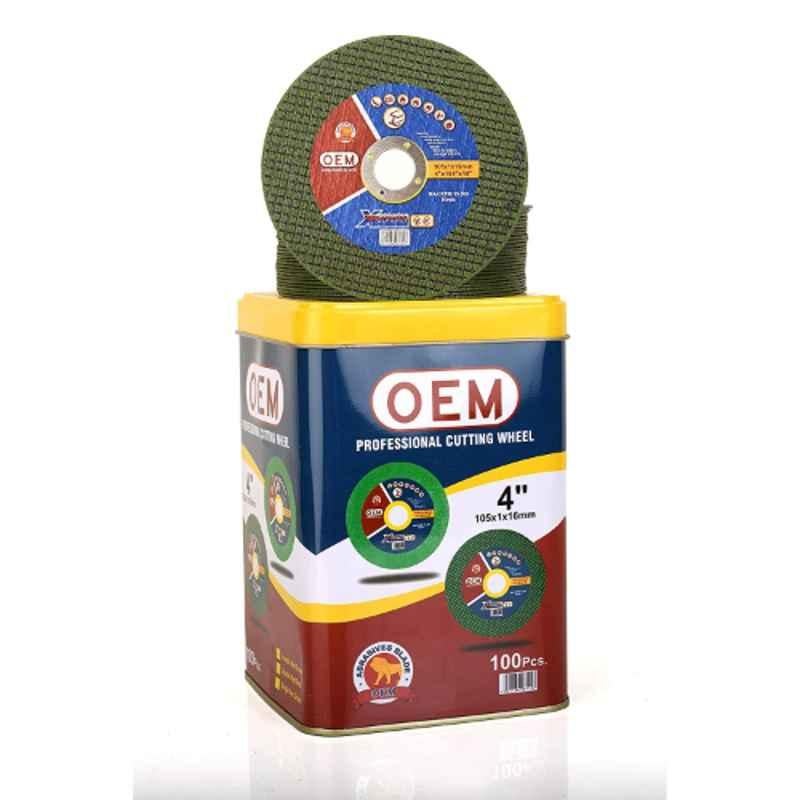OEM 4 inch Green Double Net Cut-Off Wheel (Pack of 100)