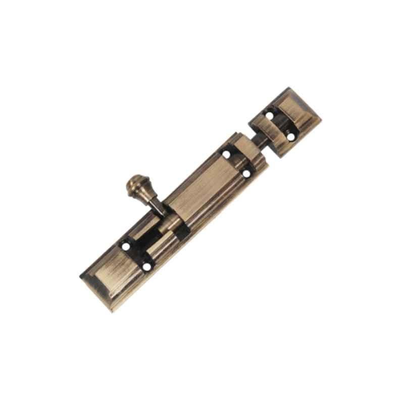 Smart Shophar 8 inch Brass Antique Royal Tower Bolt, SHA10TW-ROYA-AN08-P1 (Pack of 4)