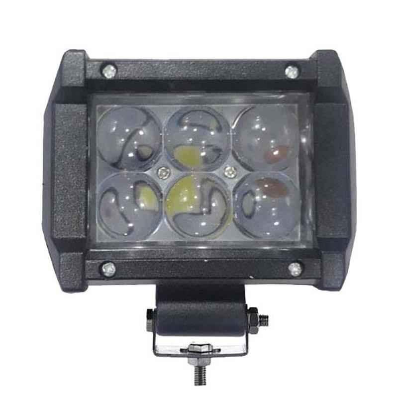 AllExtreme EX4I6OF1 6 LED 4 inch 18W Fog Light