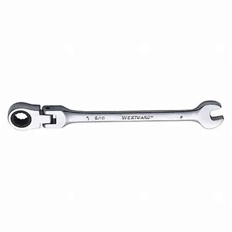 Westward 5 inch Alloy Steel Chrome Ratchet Wrench, 3LU34