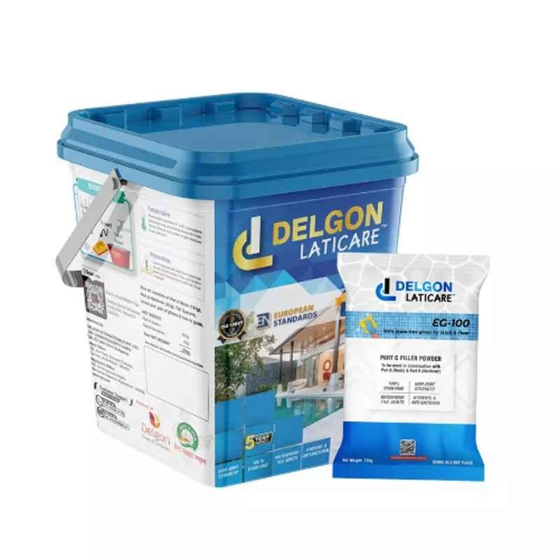 Delgon Laticare 5kg White Epoxy Tile Grout, EG-105-55