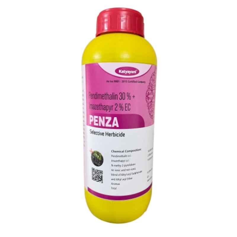Katyayani 3000ml Penza Pendimethalin 30% & Imazethapyr 2% EC Selective Herbicide for Soyabean Plants