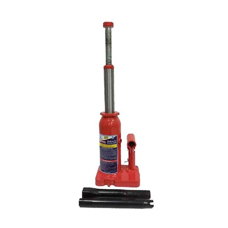 Titan 5 Ton Iron Red Hydraulic Bottle Jack
