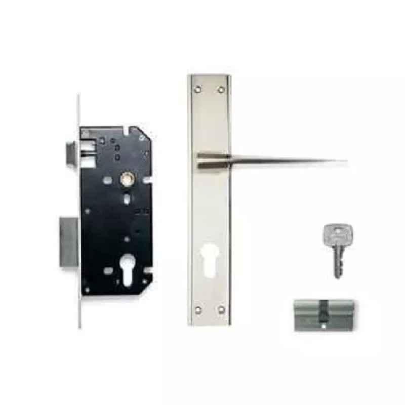 Godrej NEH 240mm Steel Satin Steel Finish Door Handle, 6761