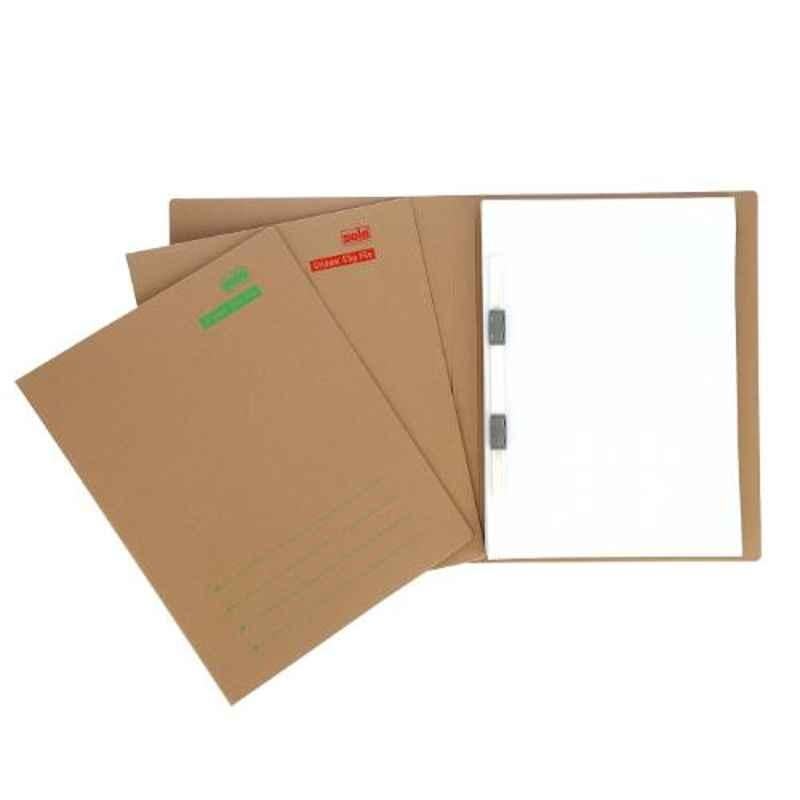 Solo A4 Gripper Clip File, PF006 (Pack of 20)