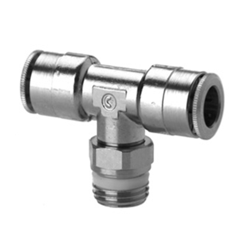 Camozzi Series 6000 6mm Tee Connector, S6430 6-1/8