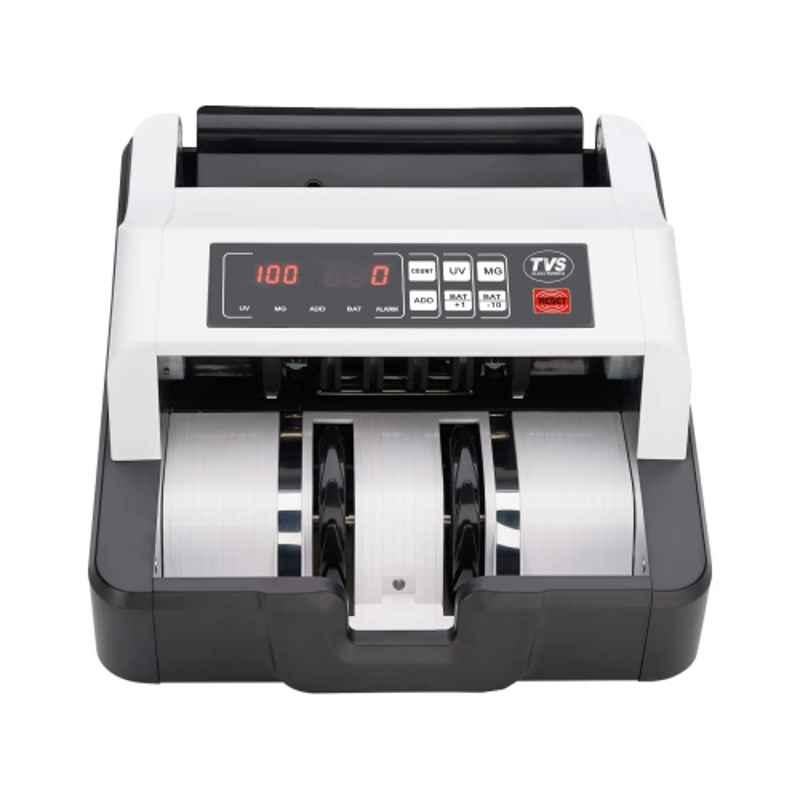 TVS CC 232 Classic Note Counting Machine, 200 pcs| LED, 90W | UV,MG,IR|1200 Notes/Min|Fake Note Detection, Automatic Count Mode,White