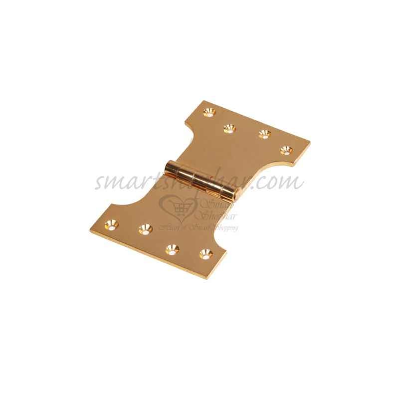 Smart Shophar 6 Inch Brass Gold Pyramid Tower Bolt, 54667-BPTB-GL06