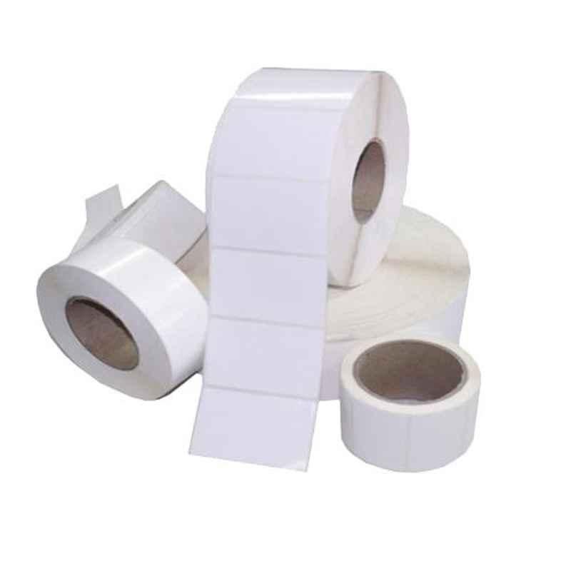 Vertex 100x50mm 1up Chromo Plain Barcode Label Sticker Roll