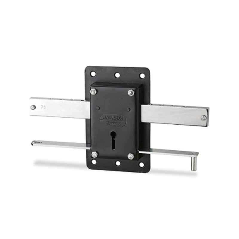 Smart Shophar King 7.5 inch Brass & Steel Dus Chall Door Lock, 54501-DLDC-L7.5 (Pack of 6)