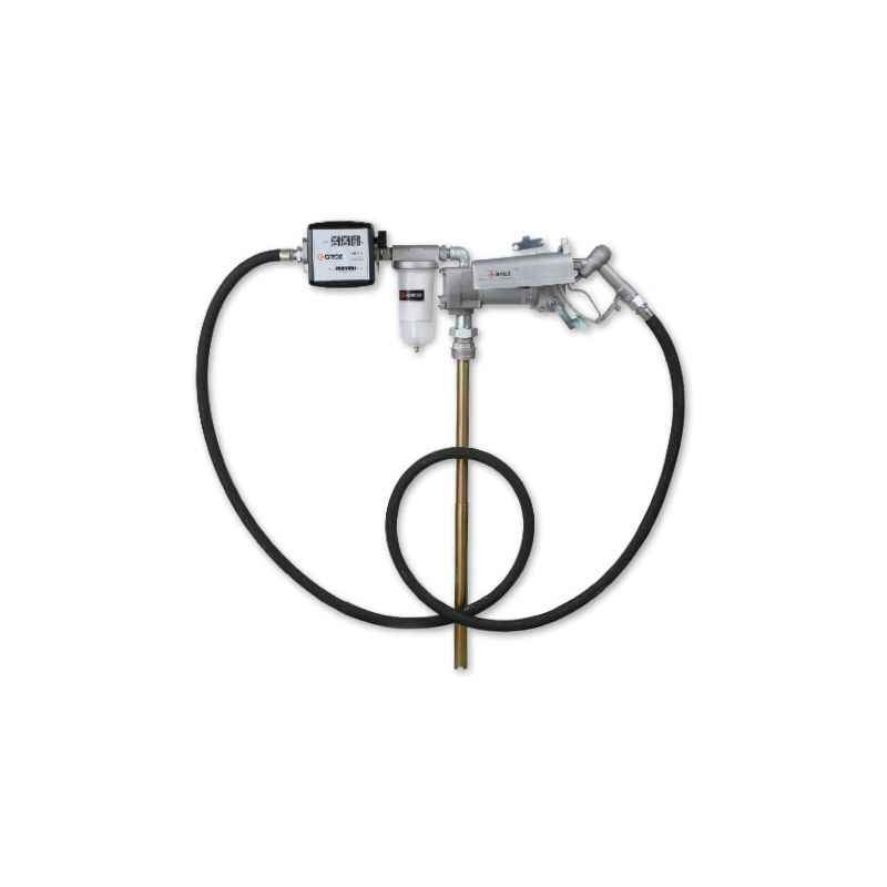 Groz 12V DC Heavy Duty Explosion Proof Electric Fuel Pump with Fuel Meter & Filter, FPM/12/FMT/D