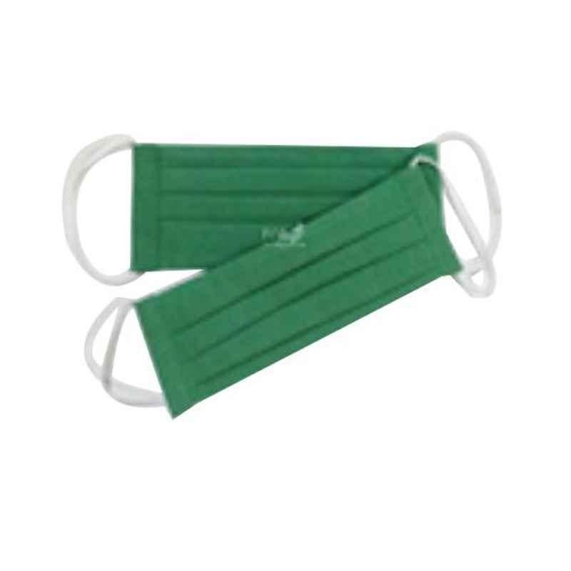Ivillage 2 Pcs Large Green 2 Layer Washable Cotton Face Mask Set, Mask01L (Pack of 500)