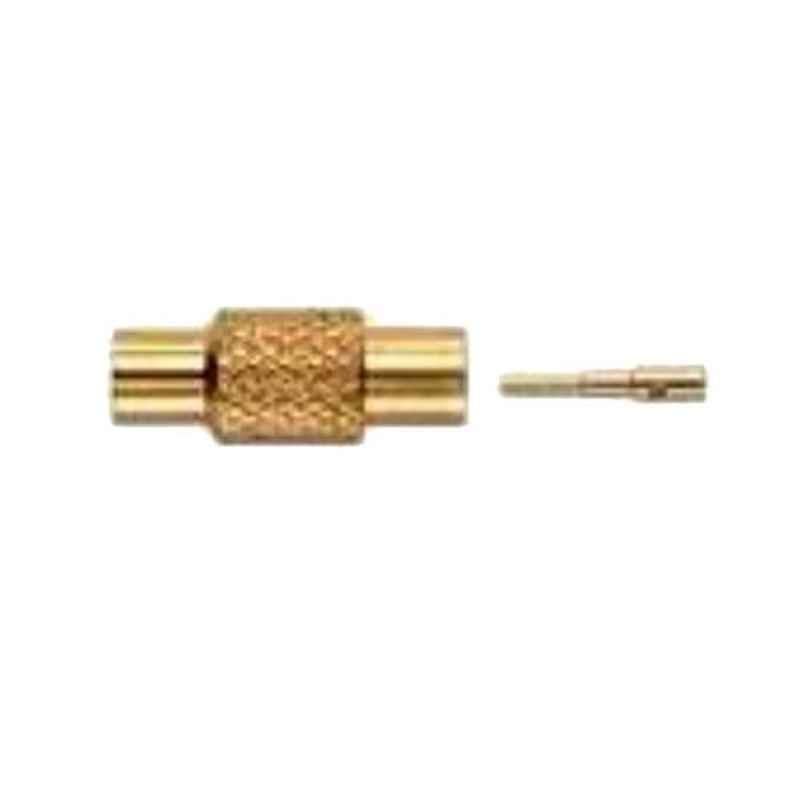 Pomona 73037 MMCX Straight Semi Rigid RF Connector, 3094993