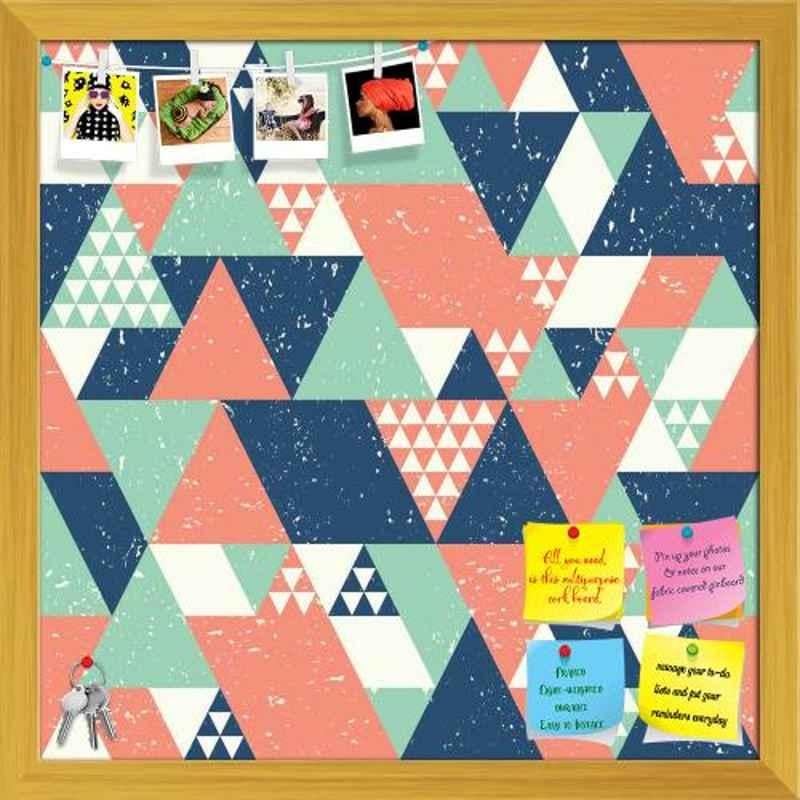 ArtzFolio 30.5x30.5x1cm Golden Printed Bulletin Notice Pin Soft Board, AZSAO29829044BLB_FR_L_01_GD