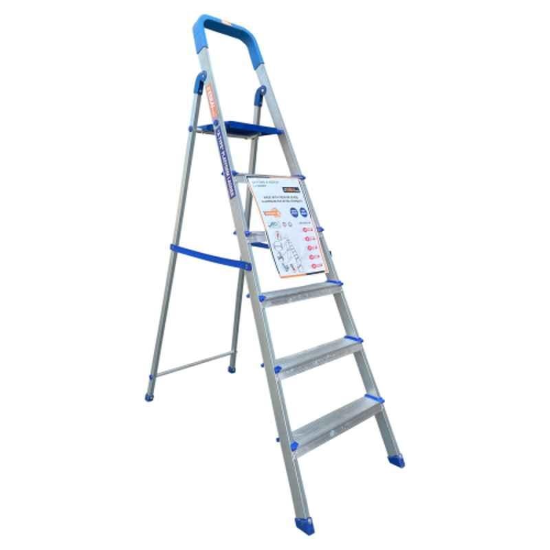 Libretto Type A Hybrid 6 Step Blue Aluminium Ladder