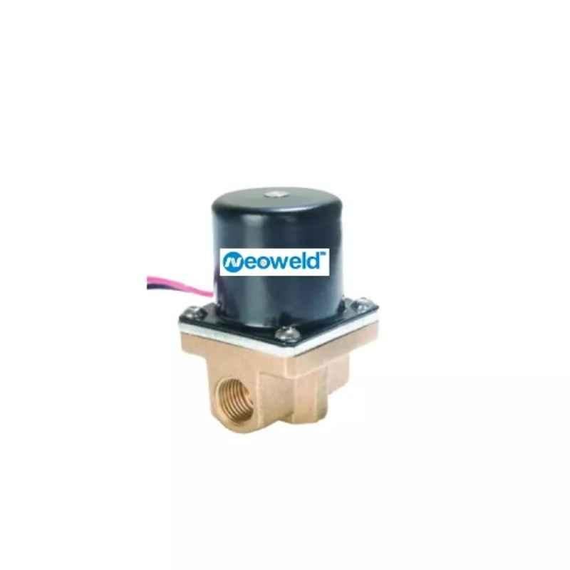 Neoweld Black Brass Solenoid Valve