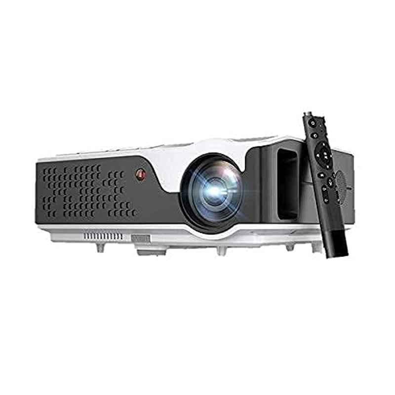 Tonzo LS-525 7200lm Android FHD WiFi Bluetooth LED Projector 1080p Native 4K Support|USB & HDMI|Auto Focus|300'' Screen|Stereo Speaker|1 Year Warranty